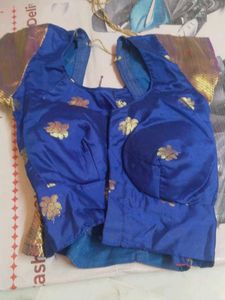 Blue &amp; Gold Blouse