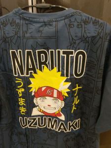 Blue Graphic Print T-Shirt