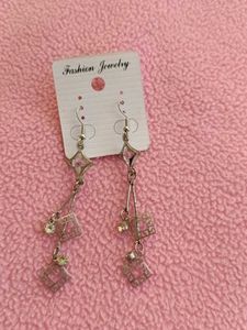Combo Of Ear rings With Pendant Chain