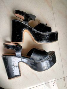 Black Platform Heels