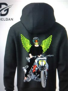 Graphic Print Hoodie