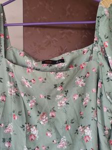 Floral Print Maxi Dress