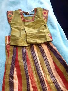 Good Condition Pure Silk Chaniya Choli