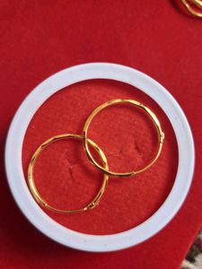Beautiful New 22crt Gold Earrings