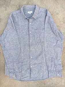 Linen shirt grey