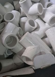 PVC 90 Degree 3 Side Pipe Connector