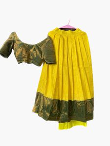 Yellow Lehenga Choli Set