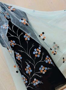 Floral Mustard Fabric