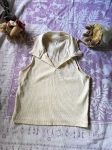 Collar Tank Top