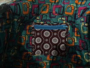 Black Quilted Tote Bag