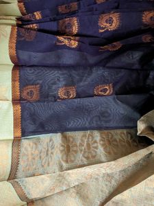 Kuppadam Korvai Silk Cotton Saree