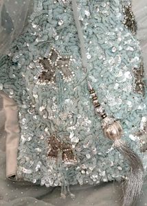 Pretty Light Blue Lehenga