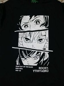 black men anime edition tshirt