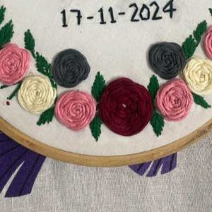 Hand Made Embroidery Hoop