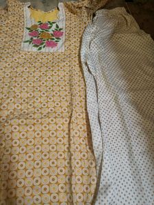 Beautiful Cotton Kurta Set