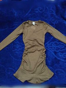 Brown Bodycon Dress