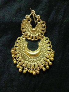 Golden Dangle Earrings