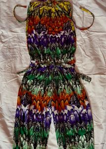 Funky Printed Jumpsuit