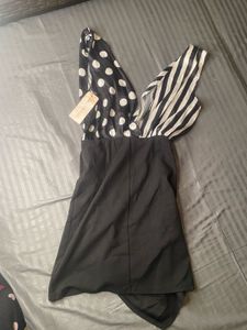 Chic Polka Dot Mini Dress