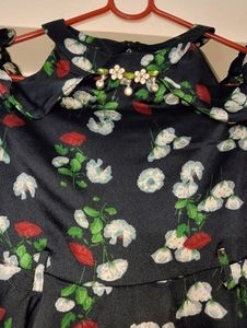 Price Drop Alert 💥❗ Cute Floral Print Dress 🖤
