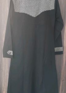 Elegant Black &amp; White Coat
