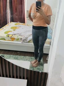 Gray Leggings