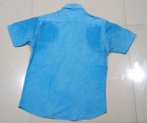 Blue Short Sleeve Shirt