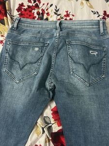Ripped Denim Jeans