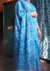 Beautiful Blue Saree