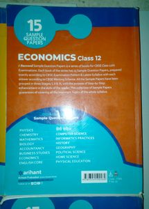 12th CBSC Commerce Sample Paper Support Discoun