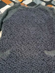 Cozy Grey Knit Sweater