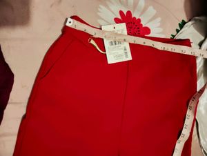 Madame Red Trousers