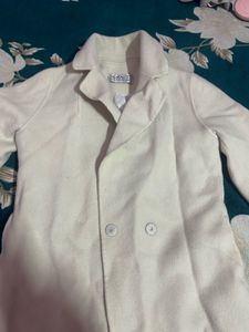 Vintage Cream Wool Coat