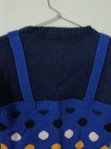 Cute Polka Dot Sweater