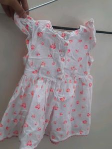 Pure Cotton Baby Dress For Summers