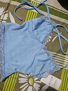 Pretty Pastel Blue Coord Set