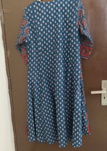 AjrakPrint AlineAnarkaliSuit