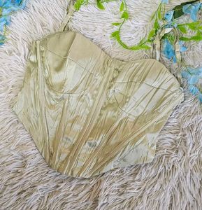 Cute Green Corset Top