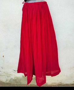 Red Lehnga Skirt