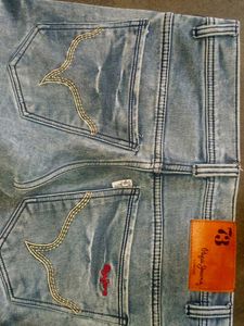 Light Wash Denim Jeans