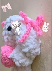 crochet bunny plushie
