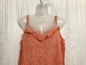 Bel &amp; Bo Orange Sleeveless Top