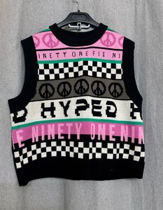 H&amp;M Jacquard Knit Sweater Vest