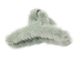 Fluffy Hair Clips