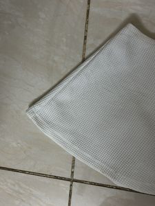 Cold Shoulder White Top
