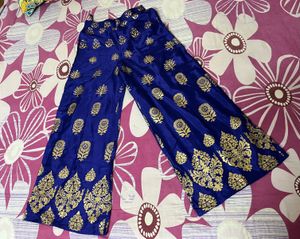 Blue &amp; Gold Kurta Set