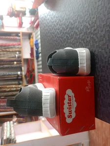 Stylish Grey &amp; White Sneakers