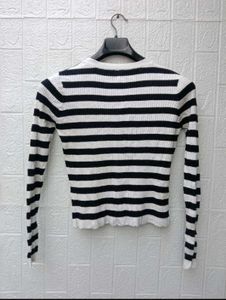 New with tag Pinterest Striped Cardigan - Classic