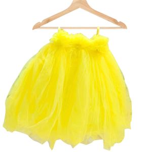 Bright Yellow Princess TuTu Dress