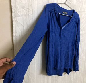 Cache©Cache Blue Top